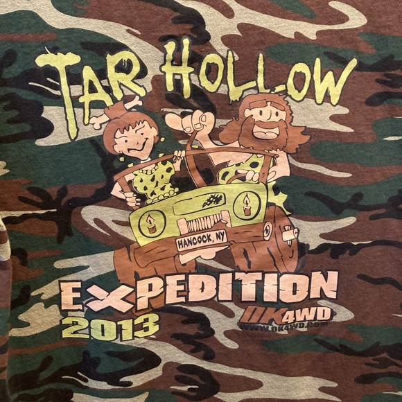 Tar Hollow Expedition 2012 Camouflage Tee Shirt - Picture 11 of 12